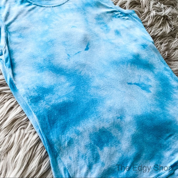 Chances R | Tie Dye Loose Fit Muscle Tank Top - Picture 3 of 5